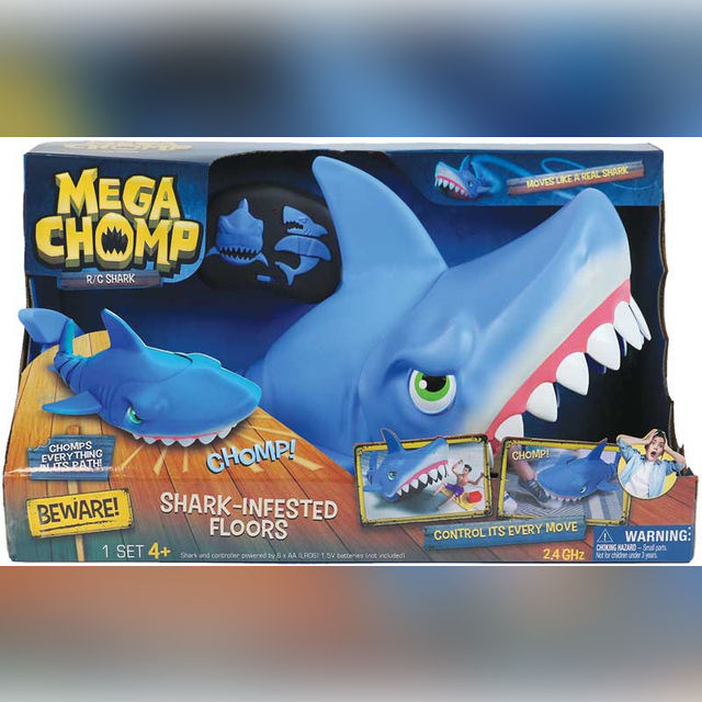 Žaislinis gyvūnas Mega Chomp Radiocontrol Shark