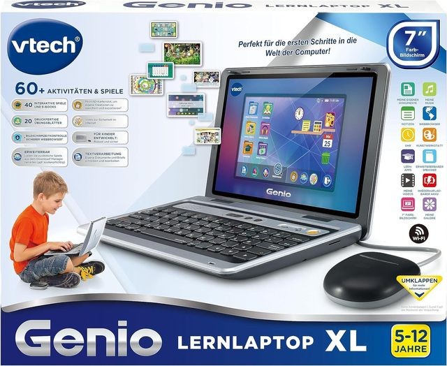 Vaikiškas kompiuteris VTech Genio Lernlaptop XL