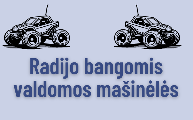 Radijo bangomis valdomos mašinėlės: kodėl jos traukia vaikus ir suaugusiuosius?