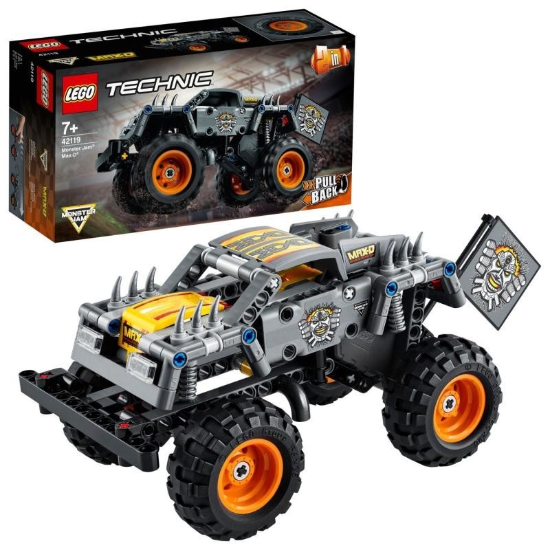 lego technic monster truck 4x4