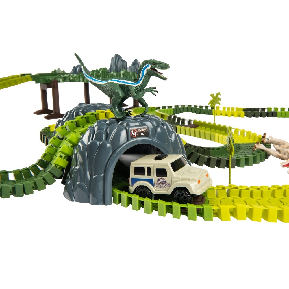 jurassic world dinosaur track set