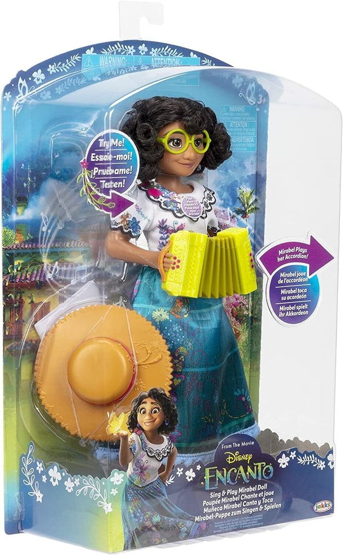 Disney Store Official Mirabel Singing Doll from Encanto - Authentic Toy  Figure with Musical Melodies for Fans - Suitable for Ages 3 and Up