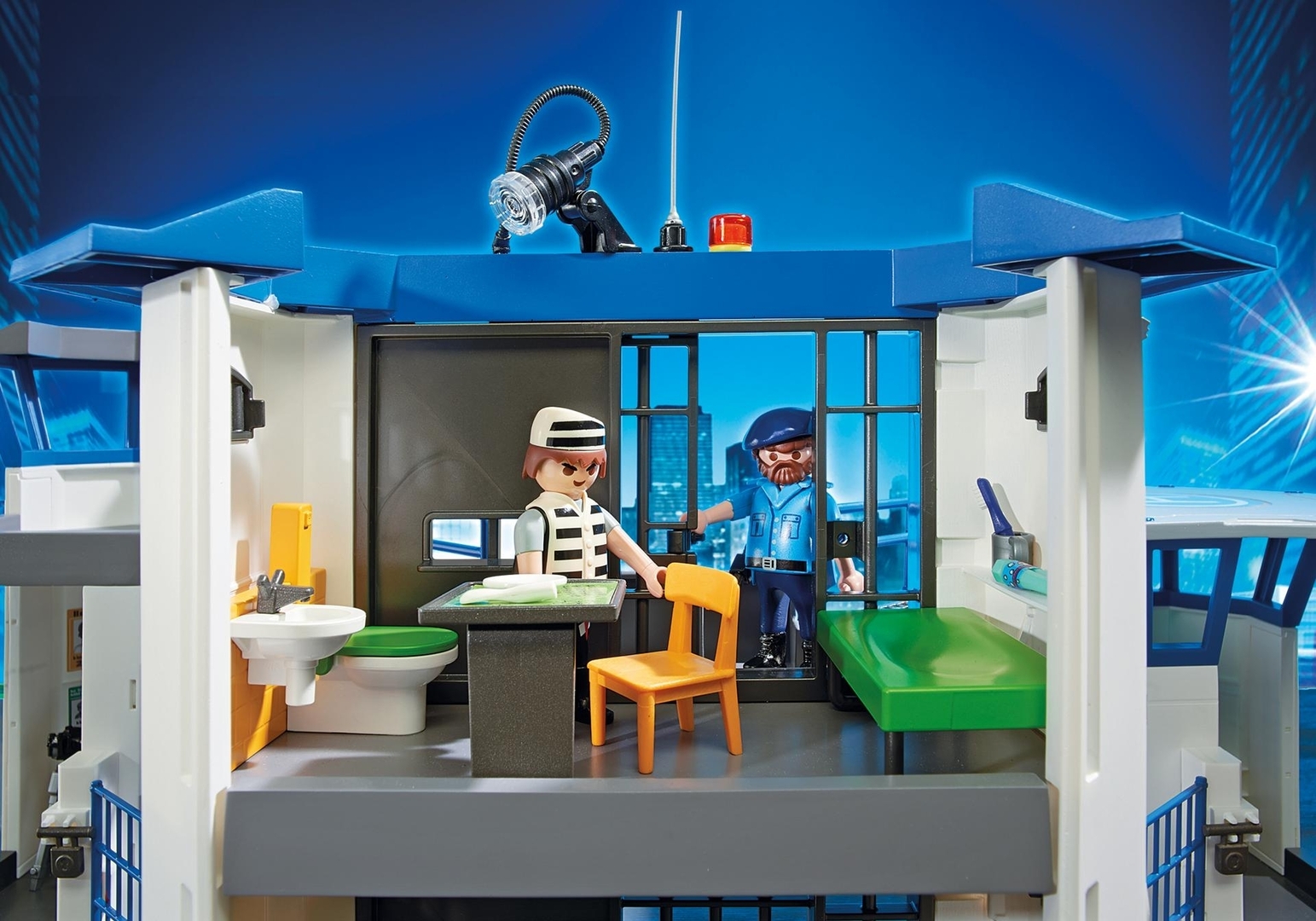 PLAYMOBIL 6872 - City Action - Police Command Centre with Prison