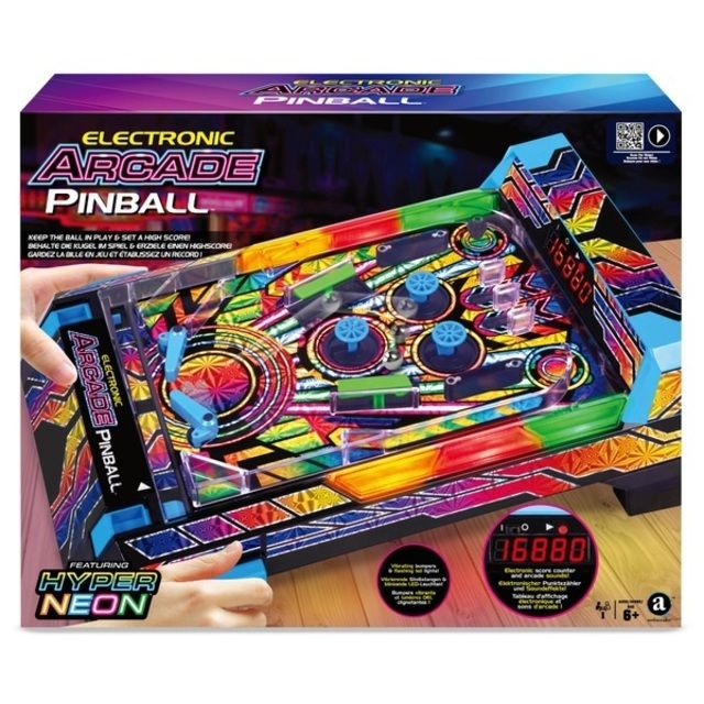 Electronic Arcade Pinball Hyper Neon