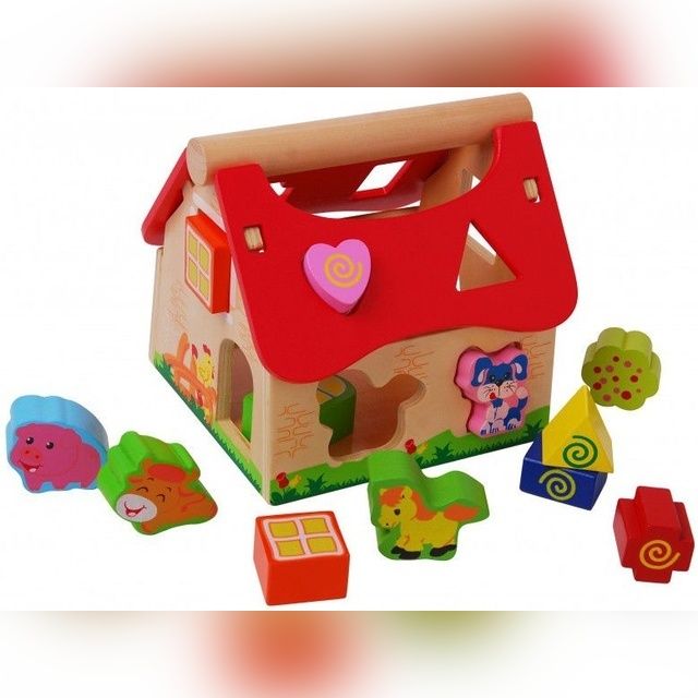 Lavinimo žaislas Gerardos Toys Wooden Farmhouse