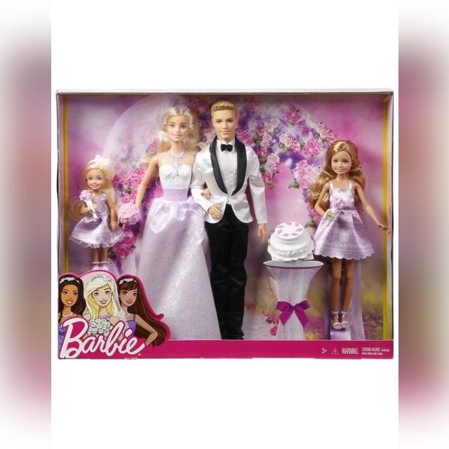 Lėlės Barbie Barbie Wedding Giftset