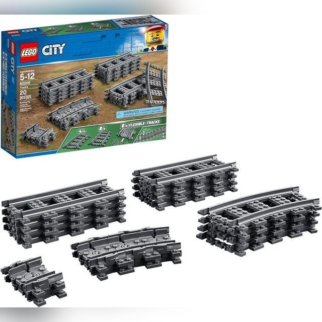 Lego 60205 Bėgiai ir posūkiai