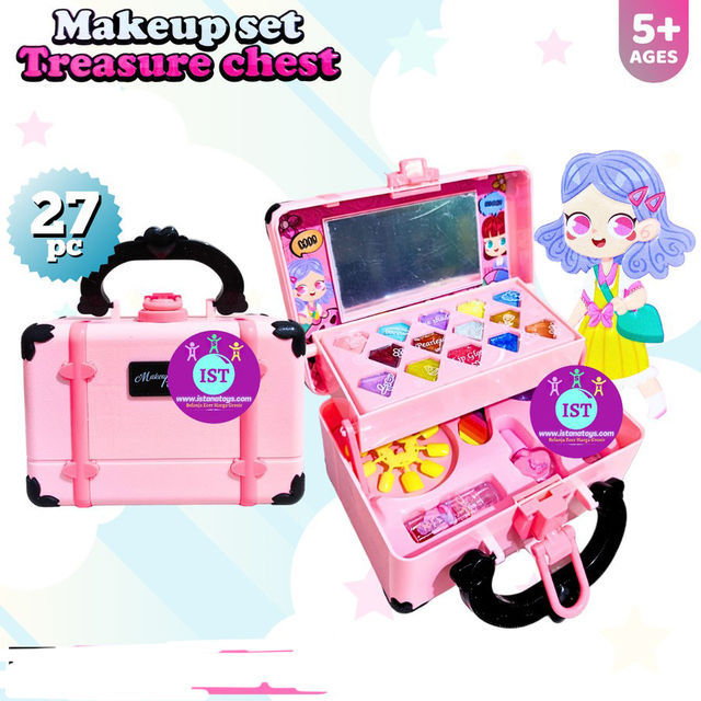 Makiažo rinkinys Makeup Treasure Chest Play Set