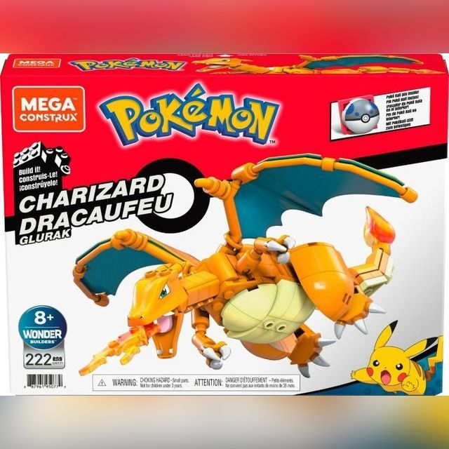 Mega Construx Pokemon Set Charizard