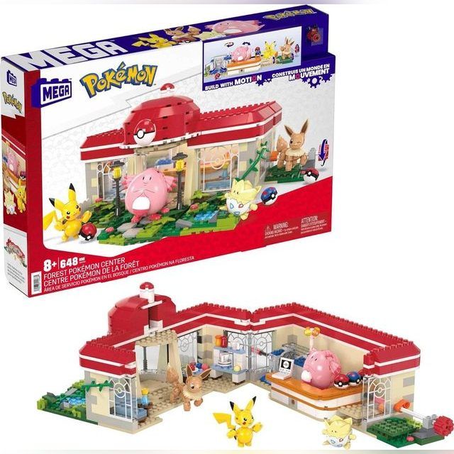 Konstruktorius Mega Construx Pokemon Building Toy Kit, 648 dal.