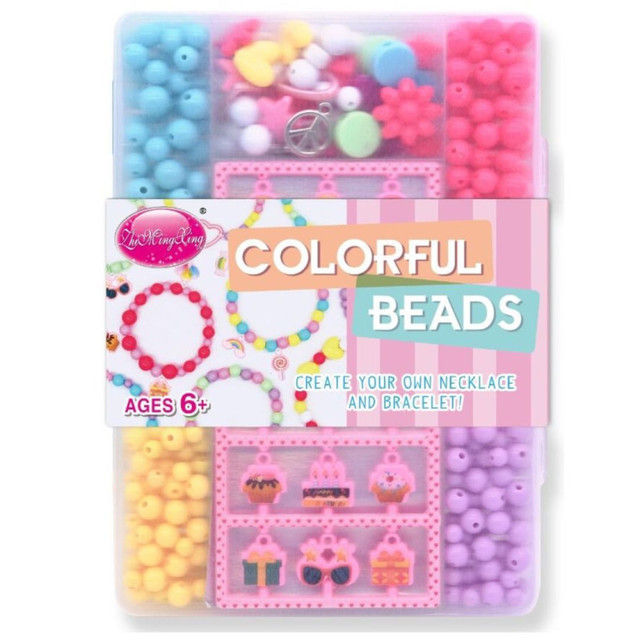 Jewelry making kit Colorful beads