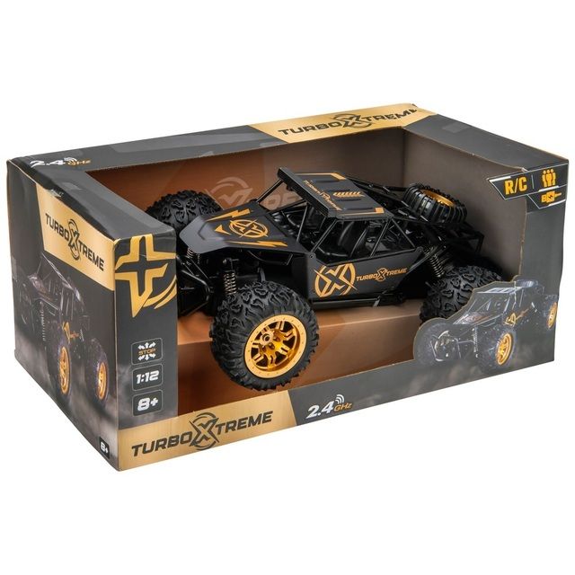 Radijo bangomis valdoma mašina 1:12 Turbo Xtreme Metal Radio Control Buggy