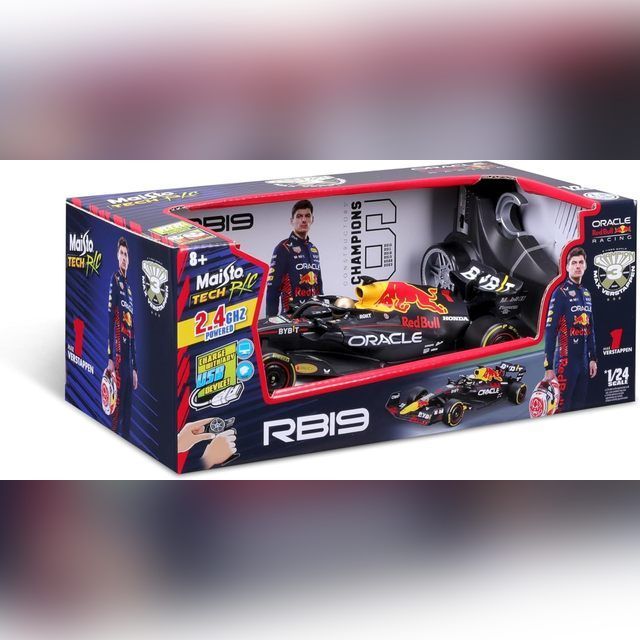 Radijo bangomis valdoma mašina Red Bull Racing RB18 Champion Version F1