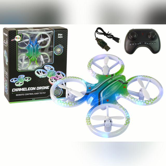 Radijo bangomis valdomas Chameleon RC Drone