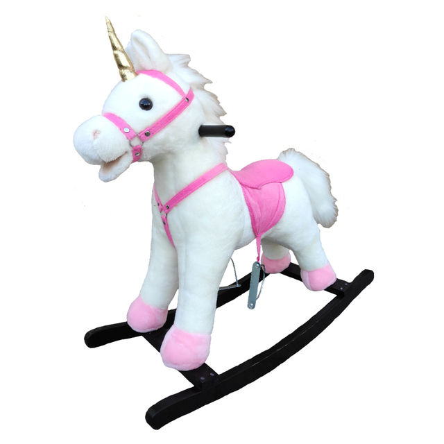 Rotating toy Gerardo's Toys Unicorn 59183, wooden, plush