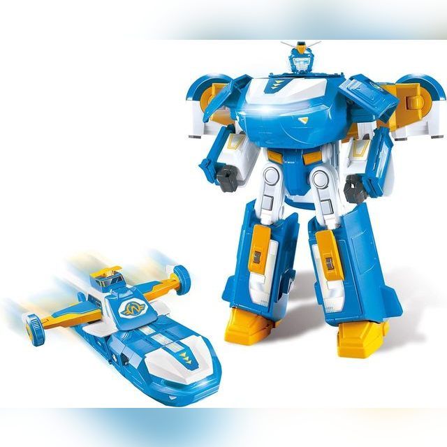 Super Wings 3-in-1 World Aircraft Transforming Robot