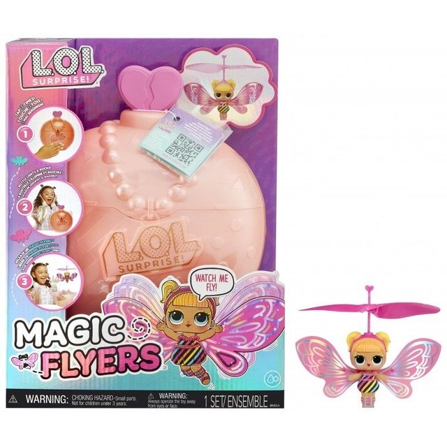 Žaislinė figūrėlė L.O.L. Surprise! Magic Flyers Tots Pink Wings 593546