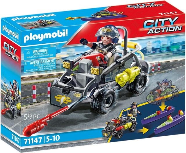 71147 PLAYMOBIL® City Action, Special Unit Quad