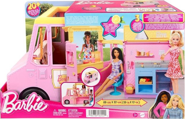 BARBIE Barbie Lemonade bus with accessories