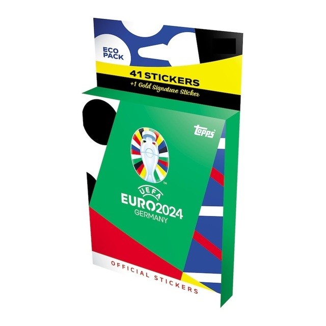 Official Euro 2024 sticker collection Eco-pack