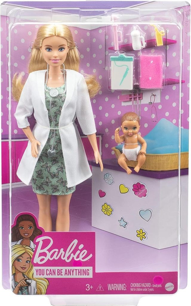 Lėlė BARBIE gydytoja, GVK03