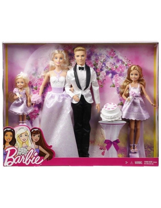 Lėlės Barbie Barbie Wedding Giftset