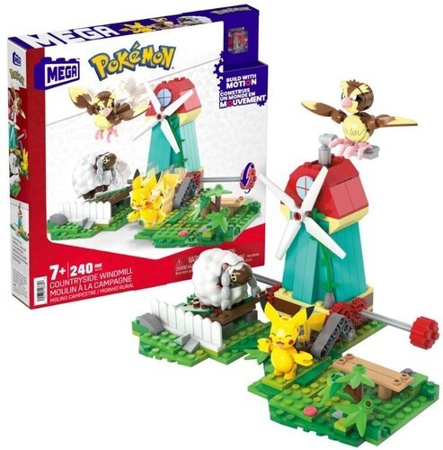 MEGA CONSTRUX POKEMON konstruktorius vėjuotas kaima, HKT21