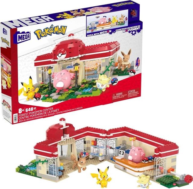 Konstruktorius Mega Construx Pokemon Building Toy Kit, 648 dal.