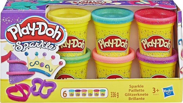 Play-Doh Hasbro PLAY-DOH Glittering plasticine