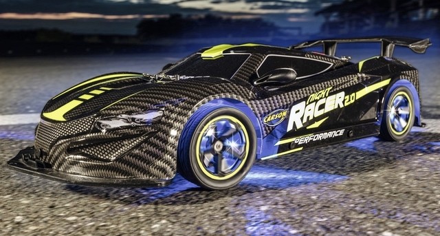 Radijo bangomis valdomas automobilis Carson Night Racer 2.0