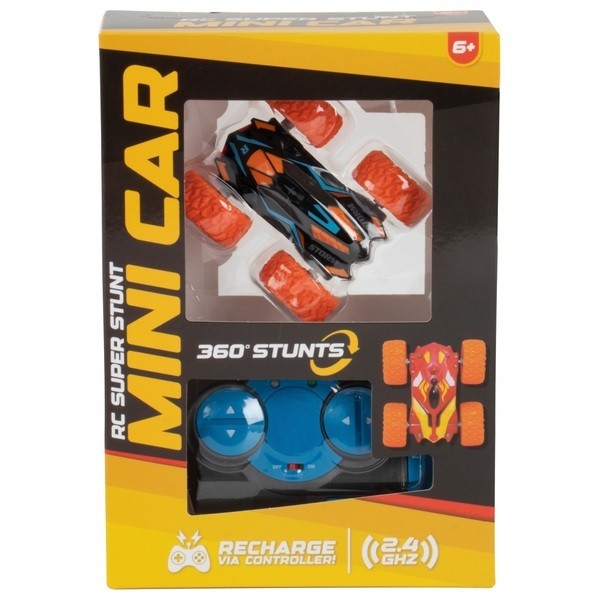 Remote Control 2.4GHz 360 Degree Super Stunt Mini Race Car