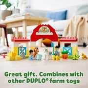 10951 LEGO® DUPLO Town Stable and pony care