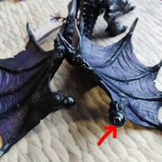 Schleich - Eldrador Creatures - Shadow Dragon (70152) with defect