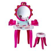 Barbie beauty table for girls with lights and sounds + hairdryer