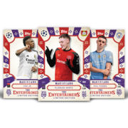 UEFA Champions League 2025 Match Attax kortelių papildymo rinkinys metalinėje dėžutėje Magicians