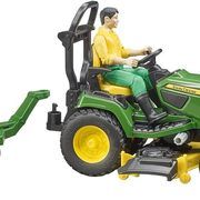 BRUDER lawn mower with trailer and figure 62104