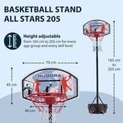 Basketball Hudora All Stars 205 under consscFQ8aYF