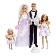 Lėlės Barbie Barbie Wedding Giftset