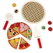 Wooden pizza set Pizza