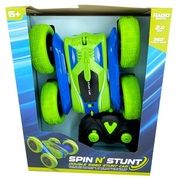 Radio controlled car 1.24 Spin n Stunt Car Green