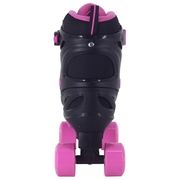Riedučiai Adjustable Quad Skate Pink Black 35-38